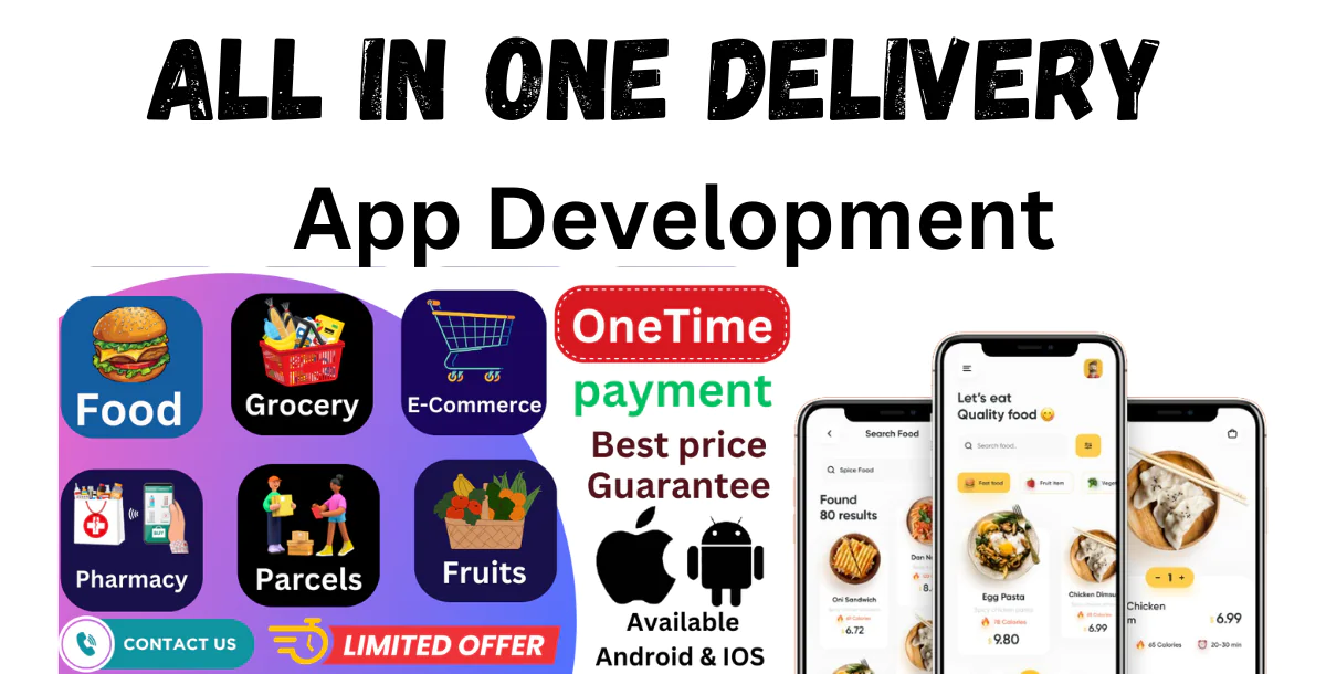 All in one delivery app development